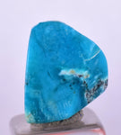 5.5cts GEM SILICA CHRYSOCOLLA CHALCEDONY POLISHED PERU NEW FIND BB336