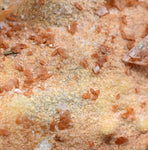 8cms LIMONITE IN SELENITE CRYSTAL COLLECTOR PERU MINERAL SPECIMEN TB104