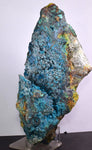 20cms QUARTZ CHRYSOCOLLA BOTRYOIDAL TENTADORA MINE PERU MINERAL SPECIMEN CB160