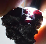 3.2cms PROUSTITE RED RUBY SILVER PERU UCHUCCHACUA MINE MINERAL SPECIMEN HB121