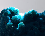 8cms BLUE MALACHITE BOTRYOIDAL PERU CRYSTALS GRAPE SPHERES SHINY UB199