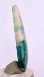 48.5carats  BLUE CHRYSOCOLLA QUARTZ MALACHITE PERU SCENIC CABOCHON PENDANT BB303