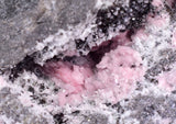 12.5cms RHODOCHROSITE ROSETTE PERU PINK CRYSTALS HUANZALA MINE MINERAL RB534