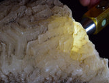 23cms NAZCA LINES CALCITE CRYSTALS PERU SHINY MINERAL SPECIMEN COLLECTOR GB63