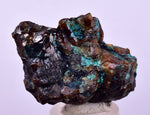 5cms  GEM GARNET CHRYSOCOLLA CRYSTALS PERU SHINY SHARP RARE GB66