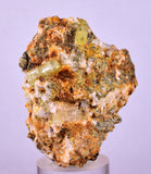5cms YELLOW APATITE CRYSTALS IMILCHIL MOROCCO MINERAL SPECIMEN AB237