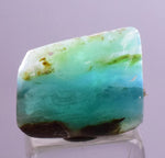 4ct GEM BLUE OPAL SCENIC CABOCHON PERU SEASCAPE PENDANT JEWELRY BB105