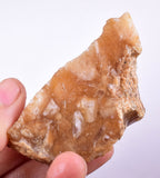 68 grams GEM GOLDEN OPAL PERU TRANSLUCENT SCENIC MINERAL SPECIMEN OB102