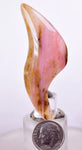 52.5cts GEM PINK OPAL CABOCHON PERU TRANSLUCENT JEWELRY PENDANT BB341