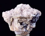 3.8cms PROUSTITE RED RUBY SILVER  MANGANO CALCITE PERU UCHUCCHACUA MINE HB268