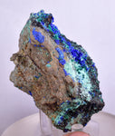 7.1cms AZURITE MALCHITE CRYSTALS PERU MINERAL SPECIMEN CUSCO UB209