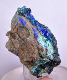 7.1cms AZURITE MALCHITE CRYSTALS PERU MINERAL SPECIMEN CUSCO UB209
