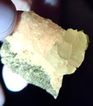 3.4cms RHODOCHROSITE PAGODA CALCITE CRYSTALS JORDANITE (?) GALENA PERU RB509