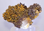 9.7cms LIMONITE MARCASITE QUARTZ HEMATOID CRYSTALS PERU MINERAL SPECIMEN QB107