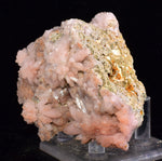 9.1cms ROSE DRUZY QUARTZ BRIGHT CRYSTALS CATHEDRAL BOTRYOIDAL PERU NEW FIND QB73