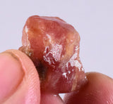 6.4grams GEM RED RHODOCHROSITE ROUGH ORTIZ  PERU GEMSTONE MINERAL SPECIMEN RB190