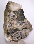 17cms EPIDOTE QUARTZ CALCITE HEMATITE CRYSTALS PERU CLUSTER MINERAL CB163
