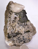 17cms EPIDOTE QUARTZ CALCITE HEMATITE CRYSTALS PERU CLUSTER MINERAL CB163