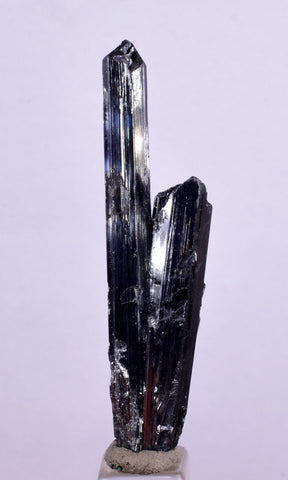 5.5cms STIBNITE CRYSTAL PERU MINERAL SPECIMEN COLLECTOR MB95
