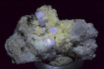 4.8cms APATITE QUARTZ PYRITE CRYSTALS DICKITE PERU HUANZALA AB232