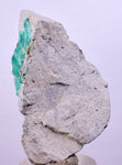 4.9cms GEM EMERALD CRYSTAL PYRITE CALCITE QUARTZ COLOMBIA MINERAL SPECIMEN EB35