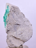 4.9cms GEM EMERALD CRYSTAL PYRITE CALCITE QUARTZ COLOMBIA MINERAL SPECIMEN EB35