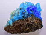 12.3 cms ALUNOGEN CHALCANTHITE PYRITE ROMERITE PERU NATURAL BOTRYOIDAL FB56