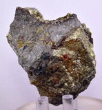 7.5cms APATITE SIDERITE QUARTZ CRYSTALS CHALCOPYRITE PYRITE PERU AB184
