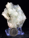 6cms PREHNITE CRYSTALS PERU SHINY MINERAL SPECIMEN UB242