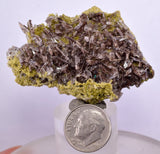 5.7cms PREMIUM AXINITE QUARTZ CRYSTALS PERU AESTHETIC COLLECTOR AB190