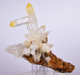 9.1cms QUARTZ HALLOYSITE MANGO COLOMBIA NATURAL CRYSTAL MINERAL SPECIMEN QB62
