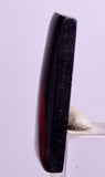 2.3 Grams LEMURIAN BLACK JADE GEM PERU PYRITE JEWELRY CABOCHON PENDANT BB187