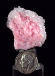 3.5cms RHODOCHROSITE CALCITE CRYSTALS HUANZALA PERU PINK CRYSTALS RB400
