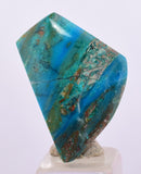 8ct GEM BLUE OPAL SCENIC CABOCHON PERU SEASCAPE PENDANT JEWELRY BB385