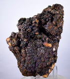 12cms GOETHITE BOTRYOIDAL IRIDESCENT CRYSTALS PERU IRON NEW FIND MINERAL ZB01
