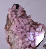 8cms COBALTOAN CALCITE SHINY CRYSTAL MOROCCO MINERAL SPECIMEN GB64