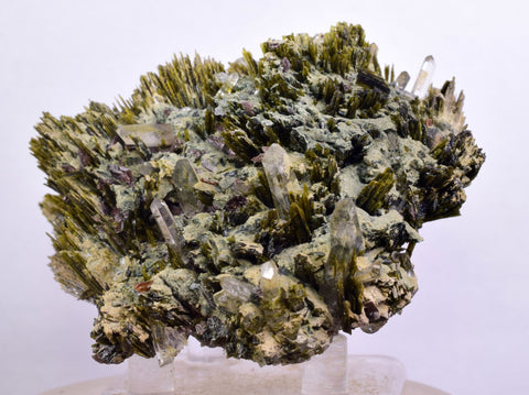 8.2cms PREMIUM AXINITE EPIDOTE QUARTZ CRYSTALS PERU AESTHETIC COLLECTOR AB223