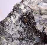 6.6cms NATIVE SILVER WIRE CALCITE PERU UCHUCCHACUA MINE MINERAL SPECIMEN HB246