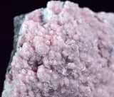 6.5cms RHODOCHROSITE ROSETTE PYRITE CRYSTALS PERU MINERAL SPECIMEN RB574