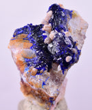 2.7cms GEM AZURITE CRYSTALS MEXICO ROYAL BLUE COLOR SHINY UB264