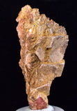 5.3cms GEM RHODOCHROSITE CUBIC CRYSTALS GOETHITE PERU MINERAL SPECIMEN RB608