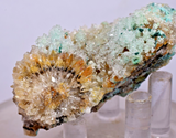 5cms ATACAMITE SELENITE DRUZY CHRYSOCOLLA QUARTZ MALACHITE LILY MINE PERU AB161
