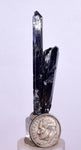 5.5cms STIBNITE CRYSTAL PERU MINERAL SPECIMEN COLLECTOR MB95