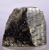 6.9cms PYRITE CUBIC QUARTZ TETRAHEDRITE PERU CRYSTAL MINERAL COLLECTOR MB31