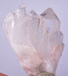 4.5cms QUARTZ GWINDEL FADEN COLOMBIA RARE SHINY CRYSTAL MINERAL SPECIMEN QB52