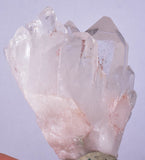 4.5cms QUARTZ GWINDEL FADEN COLOMBIA RARE SHINY CRYSTAL MINERAL SPECIMEN QB52