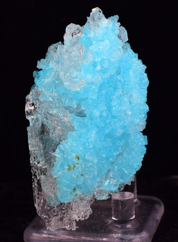 6.7cms NATURAL  SKY BLUE SALAMMONIAC LECONTITE CHILE CRYSTALS MINERAL UB277