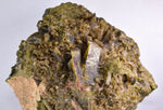 16cms CLINOZOISITE EPIDOTE CRYSTALS PERU MINERAL SPECIMEN COLLECTOR  KB38