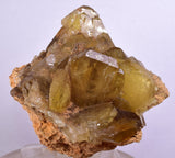 8.5cms GEMMY BARITE CRYSTALS PERU SHINY TRANSLUCENT MINERAL SPCIMEN EB70