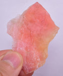 70 grams GEM PINK OPAL PERU ROUGH PINKISH RED TRANSLUCENT CORAL COLOR PB81